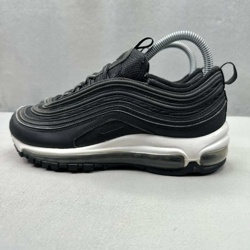 Womens Size 7 Nike‎ Air Max 97 Shoes Black / White Athletic Lifestlye Sneakers